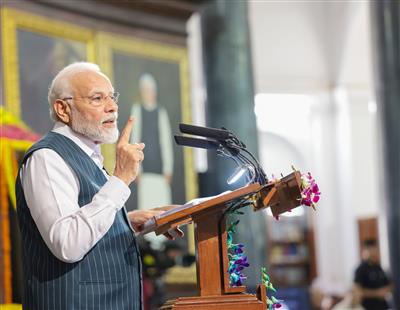 नए संसद भवन में लोकसभा को संबोधित करते हुए प्रधानमंत्री के संबोधन का मूल पाठ