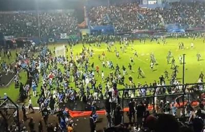 इंडोनेशिया में फुटबॉल मैच में हिंसा के बाद मची भगदड़ में 174 की मौत