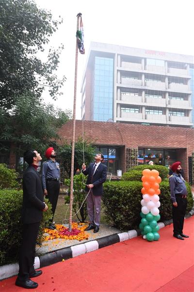74th Republic Day was celebrated with patriotic fervor by the Income tax Deartment, at the Aayakar Bhawan, Chandigarh