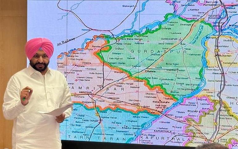 ऐतिहासिक कादियां-ब्यास रेल परियोजना लगभग 100 वर्षों बाद पुनर्जीवित : श्री रवनीत सिंह बिट्टू