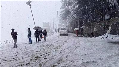 In Himachal Pradesh, chances of rain and snowfall again: हिमाचल प्रदेश में फिर बदला मौसम, बारिश और बर्फबारी के आसार