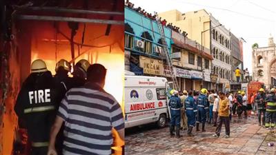 Hyderabad: Massive fire at Gulzar House near Charminar: हैदराबाद: चारमीनार के पास गुलजार हाउस में भीषण आग, 17 लोगों की मौत, कई की हालत गंभीर