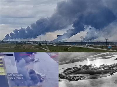 Ukraine's big drone attack: यूक्रेन का बड़ा ड्रोन हमला: रूस के अंदर घुसकर तबाह किए 40 से ज्यादा सैन्य विमान, डेढ़ साल से चल रही थी तैयारी