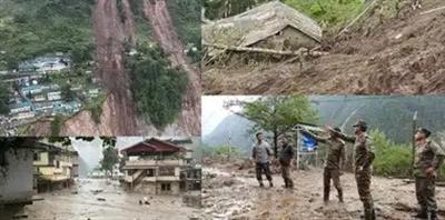 Natural disaster in Sikkim: सिक्किम में कुदरती तबाही: 1678 पर्यटकों को सुरक्षित निकाला गया, 100 से अधिक अब भी फंसे, 3 जवानों की मौत, 6 लापता