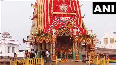Rath Yatra begins today amid tight security: कड़ी सुरक्षा व्यवस्था के बीच आज से रथ यात्रा शुरू, बलभद्र, देवी सुभद्रा और भगवान जगन्नाथ के रथ सजकर तैयार