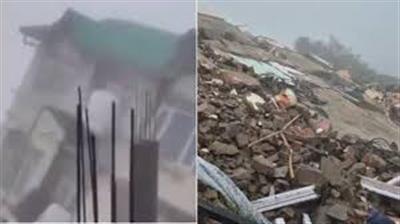 शिमला में तबाही का मंजर: 5 मंज़िला इमारत ताश के पत्तों की तरह गिरी!