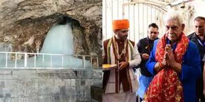 अमरनाथ यात्रा 2025 का शुभारंभ – LG मनोज सिन्हा ने Jammu से पहला जत्था रवाना किया