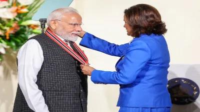 PM Modi awarded Trinidad and Tobago's highest civilian honour: पीएम मोदी को त्रिनिदाद एवं टोबैगो का सर्वोच्च नागरिक सम्मान