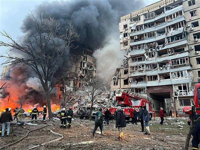 Russia's havoc continues in Ukraine: 22 killed, dozens injured in missile attacks: यूक्रेन में रूस का कहर जारी: मिसाइल हमलों में 22 की मौत, दर्जनों घायल