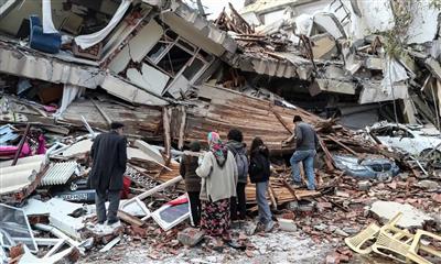 6.1 magnitude earthquake in Turkey, 12 buildings collapsed, two people buried under rubble: तुर्किये में 6.1 तीव्रता का भूकंप, 12 इमारतें जमींदोज, दो लोग मलबे में दबे