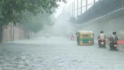 दिल्लीवासियों को सतर्क रहने की चेतावनी, आज भारी बारिश का येलो अलर्ट जारी
