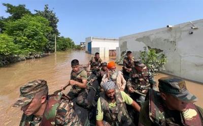 Massive destruction in Punjab, army entered the field, 43 people dead so far: पंजाब में महाविनाश, सेना उतरी मैदान में, अब तक 43 की मौत