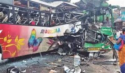 तमिलनाडु में दिल दहला देने वाला हादसा: दो बसों की भीषण टक्कर में 11 की मौत, 40 घायल