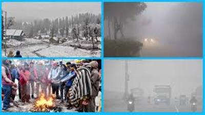 कांप उठा उत्तर भारत! दिल्ली-NCR और यूपी में कोहरे का ऑरेंज अलर्ट, कश्मीर में फिर बर्फ की मार