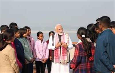 प्रधानमंत्री ने छात्रों की असीमित क्षमताओं और 'परीक्षा पे चर्चा' की प्रेरणादायक भावना को दर्शाते हुए एक संस्कृत सुभाषित साझा किया