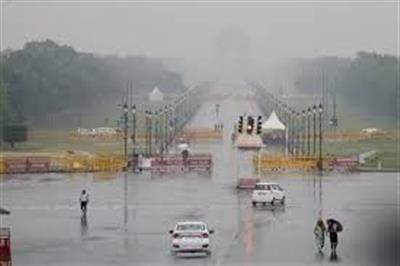 दिल्ली-एनसीआर का मौसम पलटा, बारिश-आंधी का येलो अलर्ट जारी