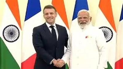 प्रधानमंत्री ने फ्रांस के राष्ट्रपति का स्वागत किया, द्विपक्षीय संबंधों को मजबूत करने पर जोर दिया