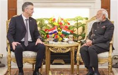 क्रोएशिया के प्रधानमंत्री महामहिम आंद्रे प्लेनकोविच की भारत यात्रा