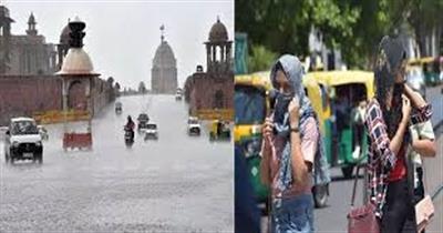 दिल्ली-UP में झुलसाती गर्मी, उत्तर-पूर्व में तूफानी बारिश—देश का मौसम दो हिस्सों में बंटा