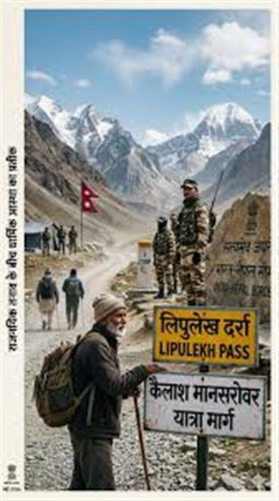 लिपुलेख मार्ग पर बढ़ी कूटनीतिक हलचल: नेपाल की आपत्ति पर भारत का जवाब, कैलाश यात्रा फिर चर्चा में