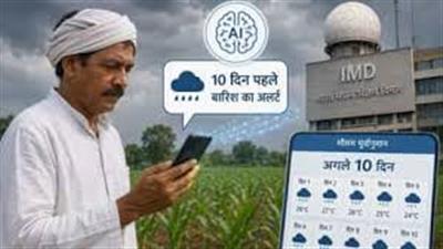 IMD की नई AI आधारित मौसम सेवा: किसानों के लिए बड़ी राहत