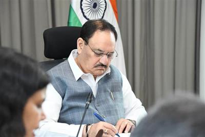 केन्द्रीय स्वास्थ्य मंत्री श्री जे.पी. नड्डा ने मुख्यमंत्री श्री सुवेंदु अधिकारी के साथ वर्चुअल बैठक के दौरान पश्चिम बंगाल की स्वास्थ्य प्रणालियों की समीक्षा की