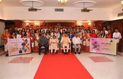 एक भारत श्रेष्ठ भारत पहल के तहत युवा संगम चरण-6 के हिस्से के रूप त्रिपुरा प्रतिनिधिमंडल ने हरियाणा का दौरा किया