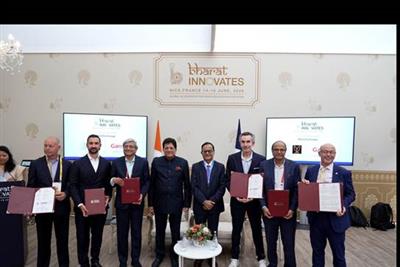 भारत इनोवेट्स 2026 की नीस में शुरूआत, भारत-यूरोप डीप-टेक साझेदारियों को मिली नई गति