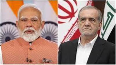 प्रधानमंत्री ने ईरान के राष्ट्रपति के साथ टेलीफोन पर वार्ता की
