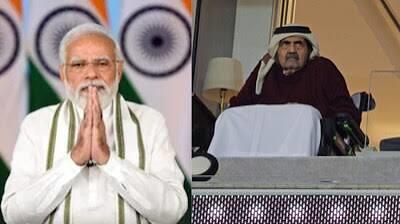 प्रधानमंत्री ने कतर राज्‍य के फादर अमीर महामहिम शेख हमद बिन खलीफा अल थानी के निधन पर शोक व्यक्त किया