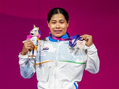 प्रधानमंत्री ने राष्ट्रमंडल खेल 2026 में कांस्य पदक जीतने पर भारोत्तोलक बिंद्यारानी देवी सोरोखाइबम को बधाई दी
