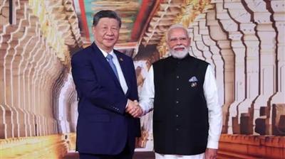 प्रधानमंत्री की चीनी राष्ट्रपति शी जिनपिंग के साथ द्विपक्षीय बैठक